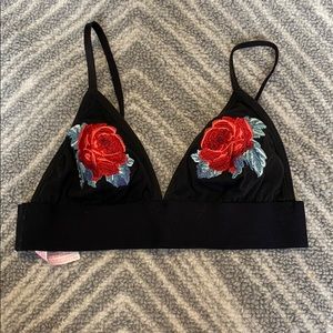 Floral bralette